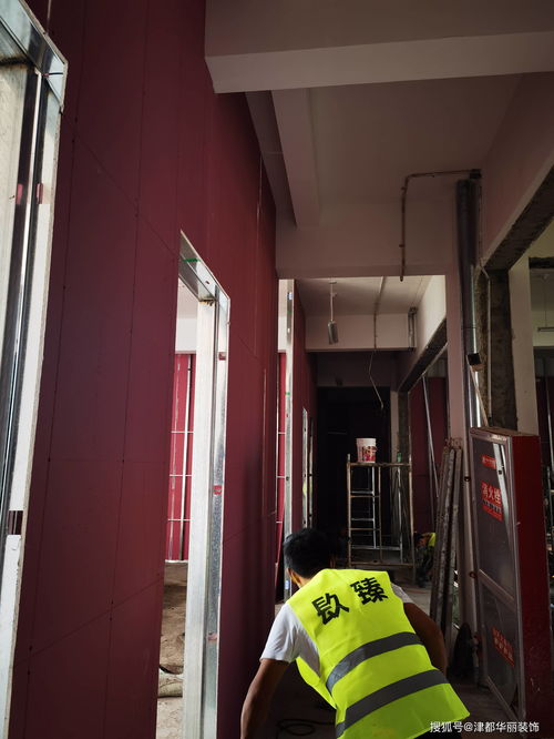 镹臻裝飾 銀川鼎龍音樂餐廳裝修項目工地實拍，匠心鑄造鼎龍木業新篇章
